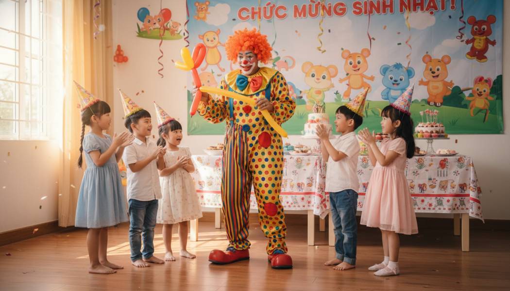 Giá Thuê Chú Hề Tạo Hình Bong Bóng Tại Bình Tân. Ảnh 1